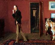 John Singer Sargent Robert Louis Stevenson and His Wife Spain oil painting artist